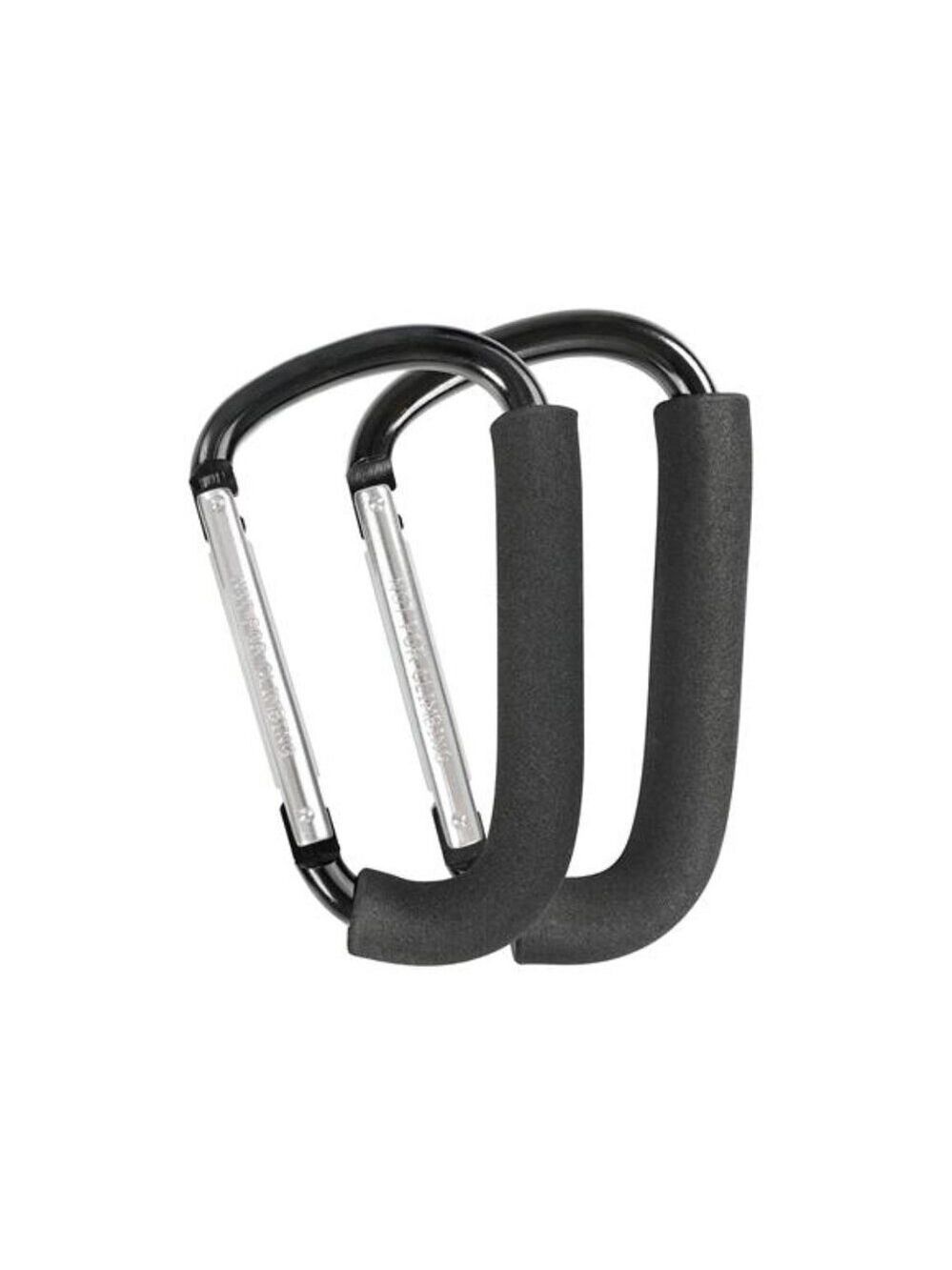 Large Stroller Hooks 2 Pack Heavy Duty Baby Cart Clips for Bags Shopping Accesso